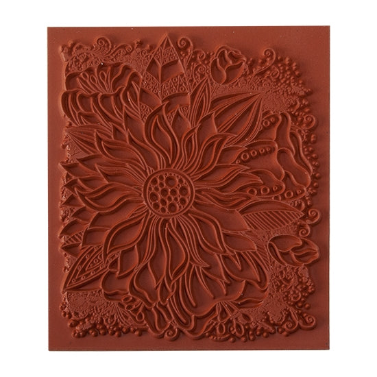 Rubber Enameling Stamp – Color Me Sunflower Hot on Sale