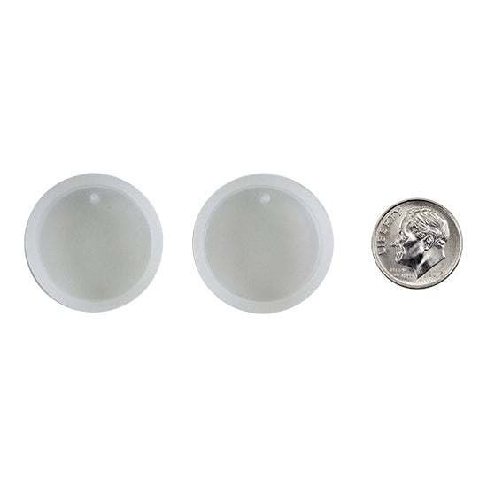 Silicone Jewelry Mold for Resin – Round – Pkg/2 Online now