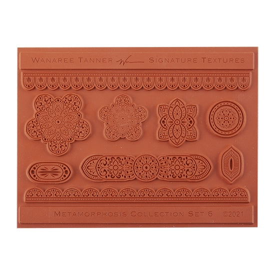 Wanaree Tanner Texture Plates – Metamorphosis – Set of 6 Discount