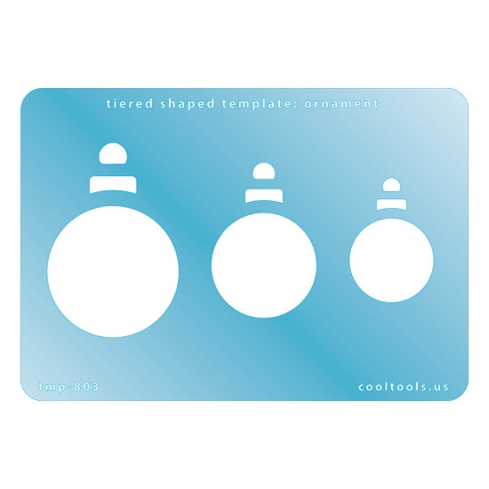 Tiered Shaped Template – Ornament Supply