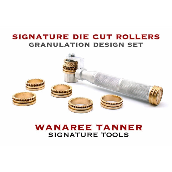 Wanaree Tanner Die Cut Rollers Set – Granulation Design Set Fashion