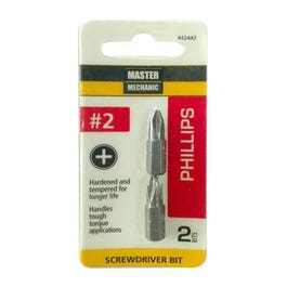 #2 Phillips Insert Bit Tip, 2 Pack on Sale