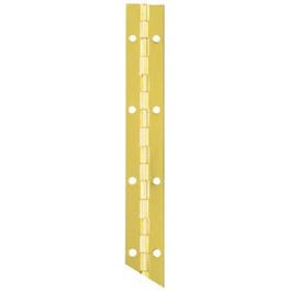 1-1/16 x 30-In. Brass Continuous Hinge Fashion