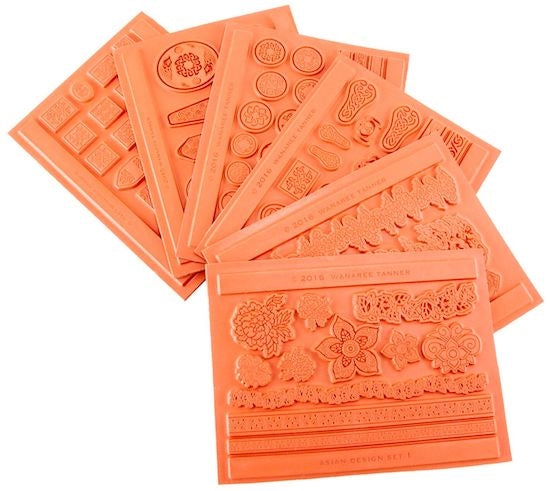 Wanaree Tanner Signature Texture Plates – Set of 6 Online