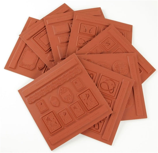 Wanaree Tanner Special Edition Signature Celtic Texture Plates – Set of 8 on Sale