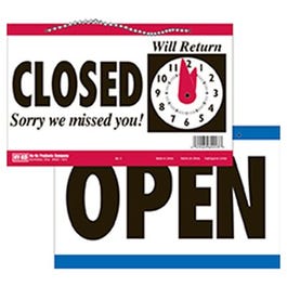 “Open/Closed” Clock, 5-3/4 x 11-1/4-In. Online