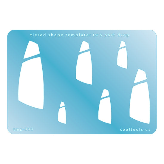 Tiered Shape Template – Two Part Drop Discount