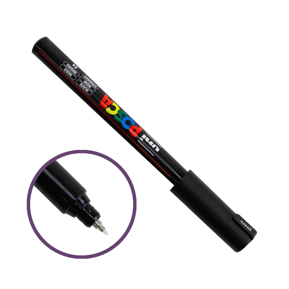Uni Posca Paint Pen – Ultra Fine Tip – Black Online Hot Sale