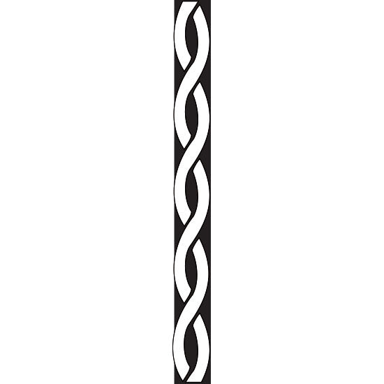 Wooden Mini Roller – Twisted Roped 5mm Fashion