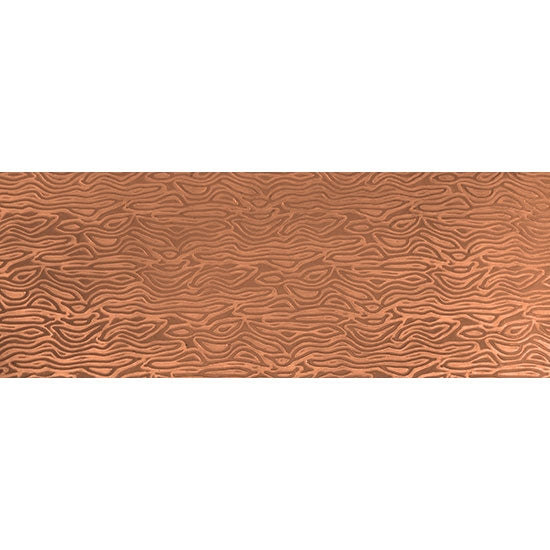Textured Metal – Wood Grain – Copper 24 gauge Hot on Sale