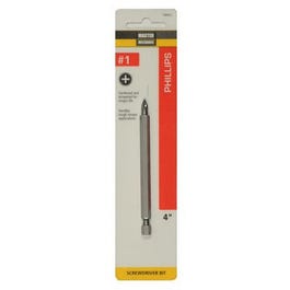 #1 Phillips 4-In. Screwdriver Bit Sale