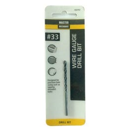 #33 2-5/8-In. Wire Gauge Drill Bit, Black Oxide Online now