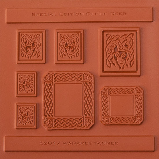 Wanaree Tanner Texture Plate – Special Edition Celtic Deer Online Sale
