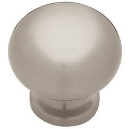 1-1/8-In.  Satin Nickel Round Cabinet Knob Sale