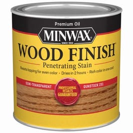1/2-Pt. Gunstock Wood Finish Fashion