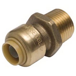 1/2 x 3/4-In. MIP Reducing Pipe Connector, Lead-Free Online now
