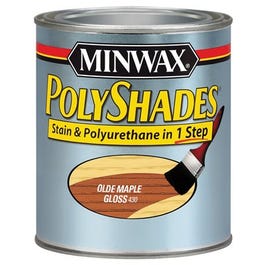 1-Qt. Gloss Olde Maple Polyshades Wood Stain Discount
