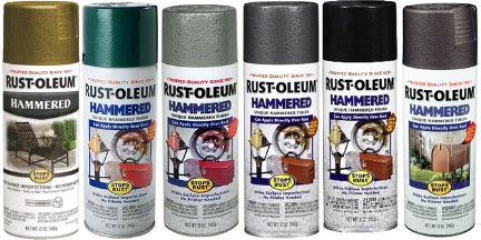 12OZ GOLD HAMMERER METAL FINISH SPRAY Fashion