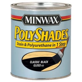 1-Qt. Classic Black Gloss Polyshades Wood Stain on Sale