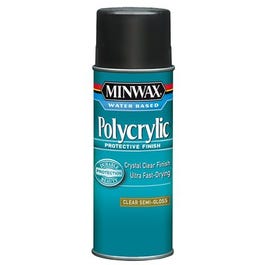 11.5-oz. Polycrylic Aerosol Semigloss Water-Based Finish Hot on Sale