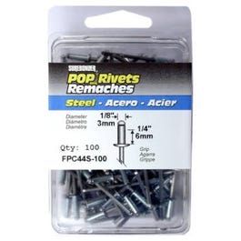 100-Pack Medium Steel Rivets Hot on Sale