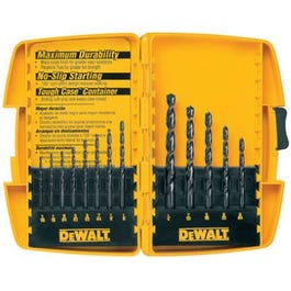 13-Piece Black Oxide Drill Bit Set Fashion