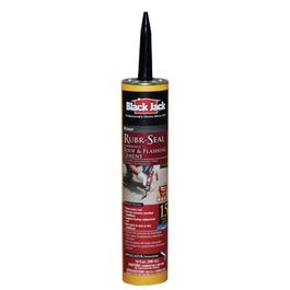 10.1 oz  Black Jack Rubr-Seal Rubberized Roof & Flashing Cement Hot on Sale