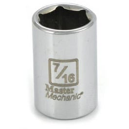 1/4-Inch Drive 7/16-Inch 6-Point Socket Online Sale