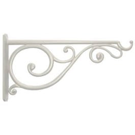 14-In. White Victorian Scroll Hanging Plant Bracket Online Sale