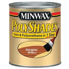 1-Qt. Satin Olde Maple Polyshades Wood Stain Supply