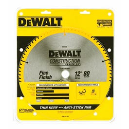 12-Inch 80-TPI Carbide-Tipped Circular Saw Blade Discount