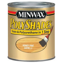 1/2-Pt. Honey Pine Satin Polyshades Wood Stain Supply